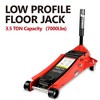 3.5 Ton Low Profile Floor Jack, Hydraulic Jack With Dual Pumps Long Handle Quickly Lifting, Heavy-Duty Lifting Stand 7000 Lbs Capacity - 3 of 4