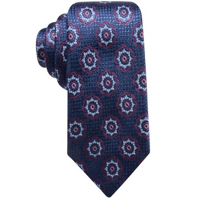 Tasso Elba Mens Medallion Self-tied Necktie