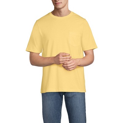 Lands' End Men's Super-T Short Sleeve T-Shirt with Pocket