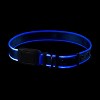 Nite Ize NiteDog Rechargeable LED Collar - Light Up Dog Collar with Durable Metal Buckle - Water-Resistant & Rechargeable Collar - Large, Blue - 4 of 4