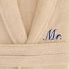 Linum Home Textiles 100% Turkish Cotton Embroidered ''Mr.'' Terry Bathrobe - 3 of 3