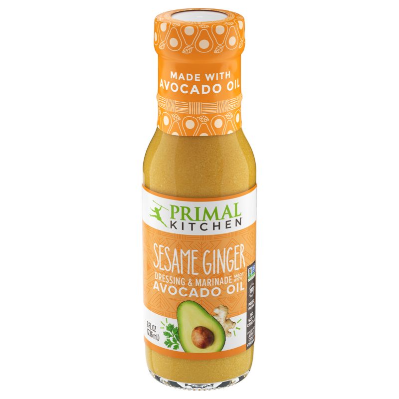 Primal Kitchen Sesame Ginger Vinaigrette with Avocado Oil - 8fl oz, 1 of 9