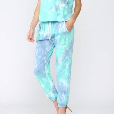 Women's Tie Dye Jogger Pants - Fate M
