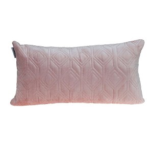 Parkland Collection,Aleta Transitional Quilted Olive Pillow - 1 of 4