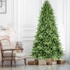 Artificial 6ft Green Christmas Tree with 1168 PE/PVC Mixed Branch Tips, Hinged Premium & Foldable Base - 3 of 4