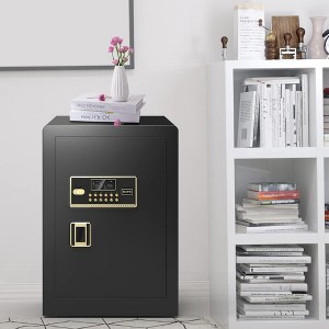 Safe Box Electronic Digital Steel Security Safe with Keypad and Key Lock - 1 of 4