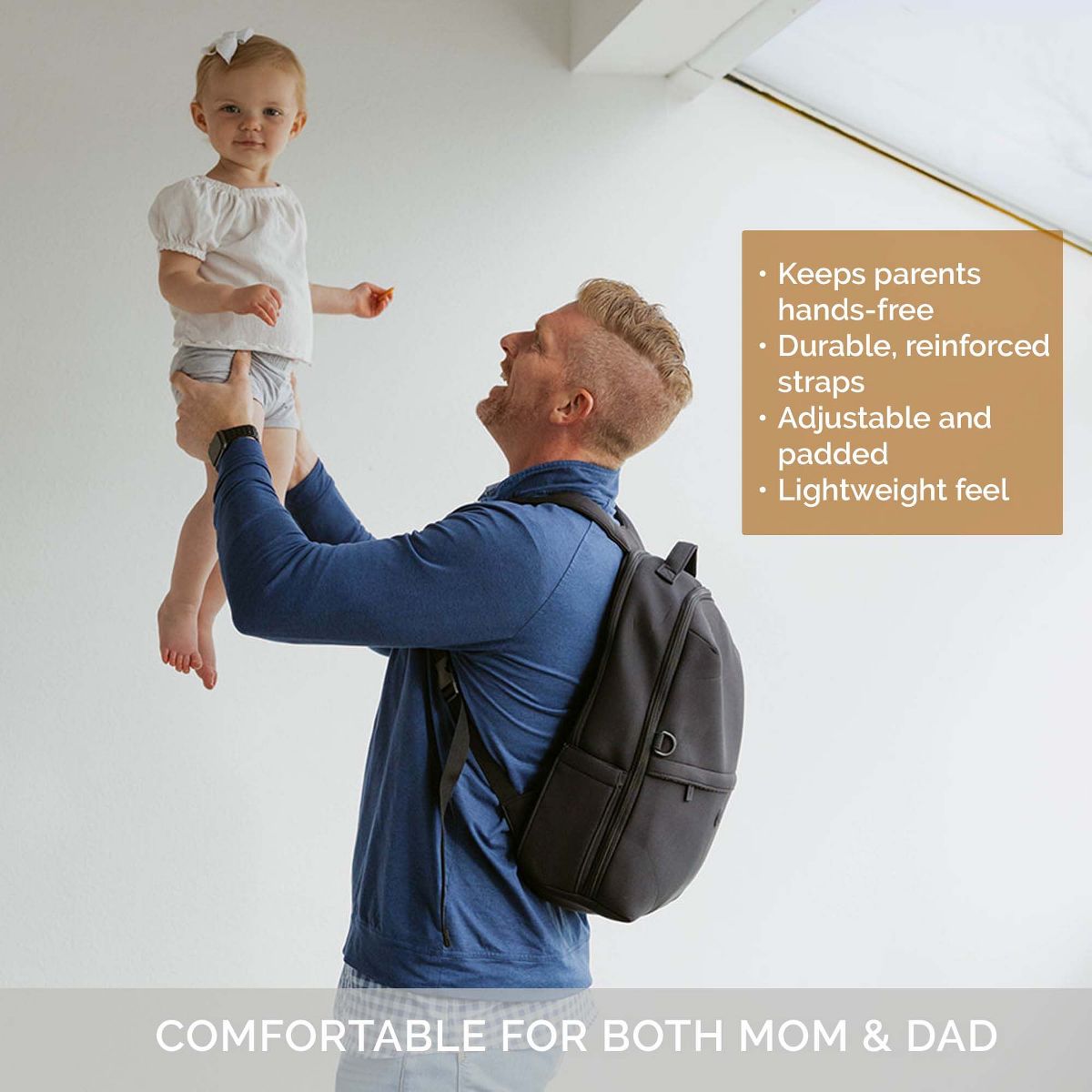 Parker Baby Co. Drift Neoprene Diaper Backpack - thumbnail 7