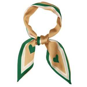 Allegra K Women's Skinny Ribbon Neck Scarf 34x4 inches(LxW) - 1 of 4