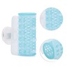 Unique Bargains Women's Heatless Voluminous Hair Roller 2.72"x2.17" White Blue 4pcs - 3 of 4