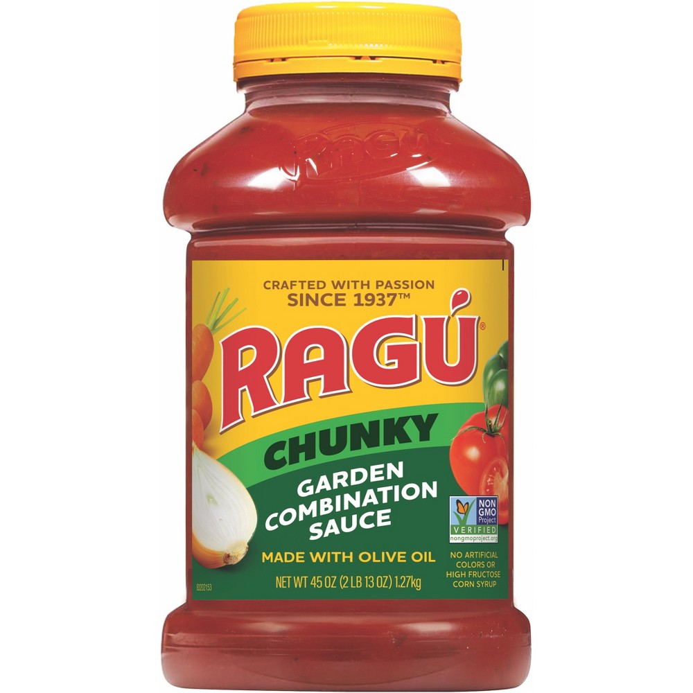 UPC 036200014981 product image for Ragu Chunky Garden Combination Pasta Sauce - 45oz | upcitemdb.com