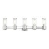 Livex Lighting Quincy 5 - Light Vanity in  Polished Chrome - 4 of 4