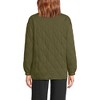 Lands' End Women's RainDefense Serious Sweats Quilted Full Zip Jacket - 2 of 4