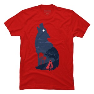 Men's Design By Humans Walking in the dark By StevenToang T-Shirt - 1 of 4
