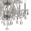 Crystorama Lighting Traditional Crystal 12 - Light Chandelier in  Polished Chrome - 4 of 4