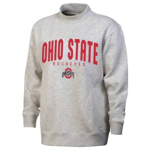 NCAA Ohio State Buckeyes Women's Mock Neck Sweatshirt - 1 of 3