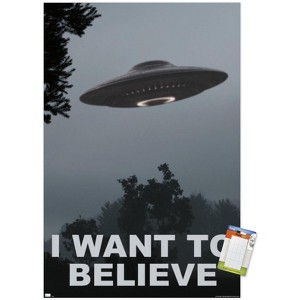 Trends International I Want To Believe Unframed Wall Poster Prints - 1 of 4