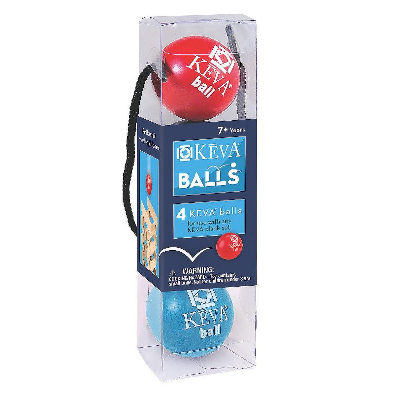 MindWare Keva Balls 4-Pack - Building - 4 Pieces, 1 of 2