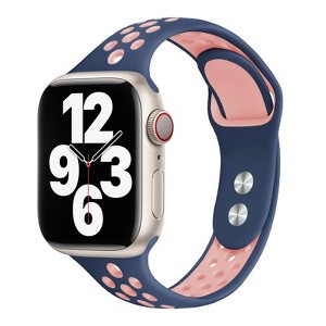HTUTWOOO Compatible with Apple Watch Band 45mm 44mm 46mm 42mm 49mm Ultra 2,Soft Silicone Sport Bands Wristband Replacement Strap for iWatch SE Series - 1 of 4