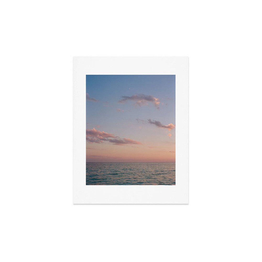 Photos - Wallpaper Deny Designs 11"x14" Bethany Young Photography Ocean Moon on Film Unframed
