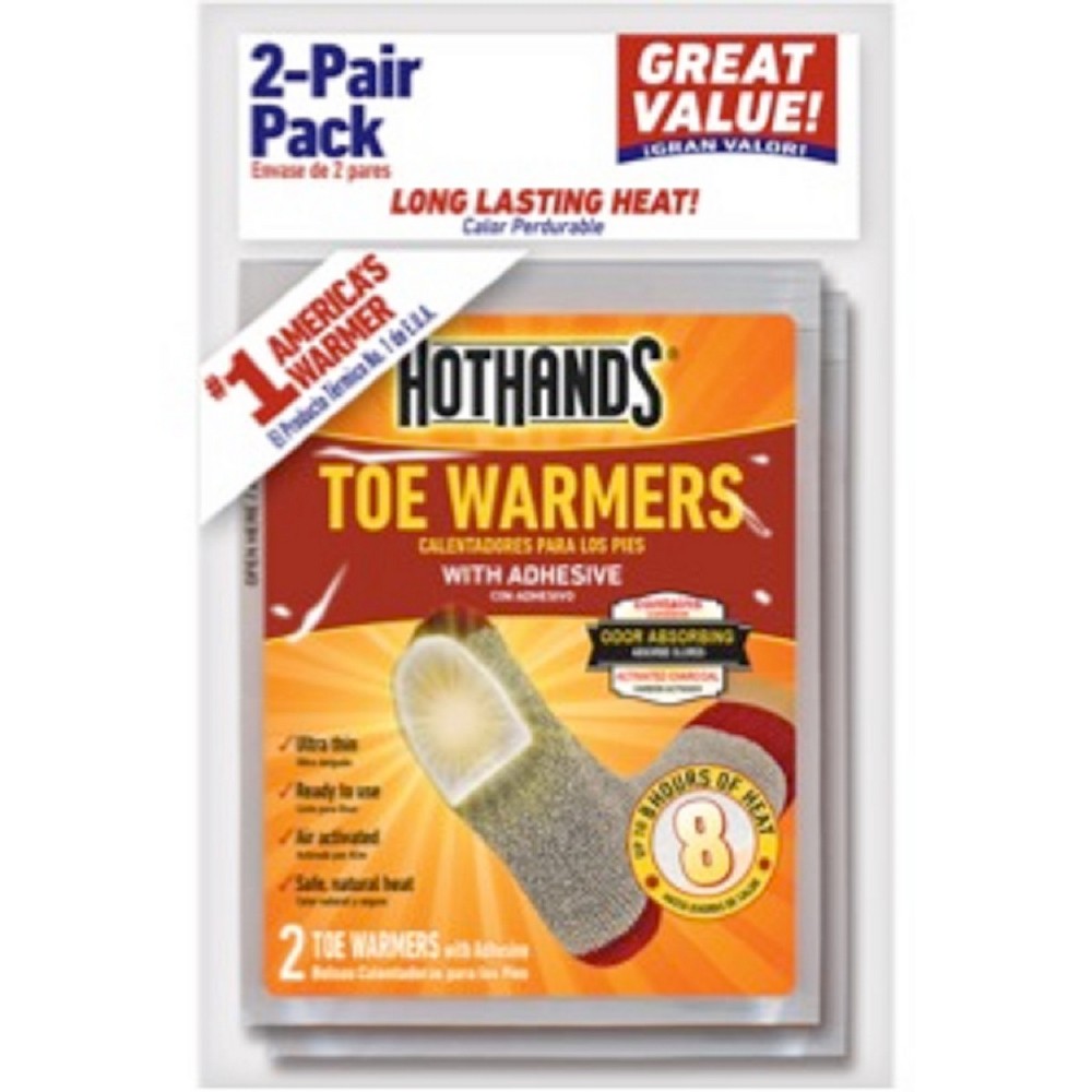 UPC 094733100021 product image for 2 Pair Toe Warmers White - HotHands | upcitemdb.com