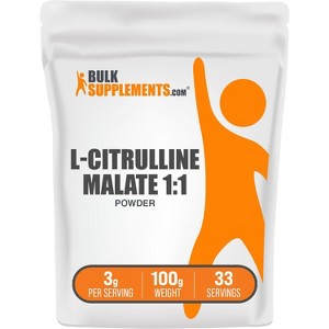 BulkSupplements L-Citrulline DL-Malate 1:1 Powder - 1 of 4
