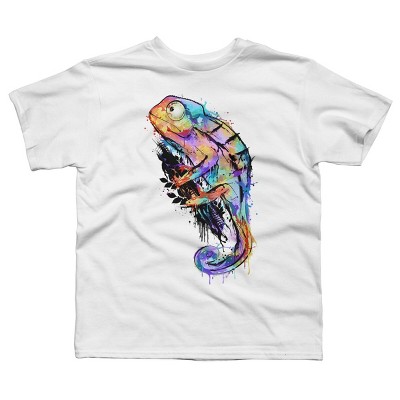 Boy's Design By Humans chameleon By alnavasord T-Shirt