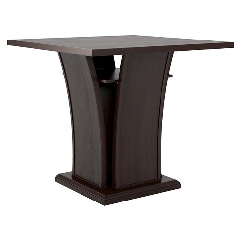 Bistro 36" Counter Height Dining Table With Curved Base ...