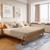 Washable Vintaged Rug Non Slip Low Pile Rug Soft Retro Throw Floor Cover Foldable Indoor Carpet for Living Room Bedroom Playroom Nursery - 3 of 4