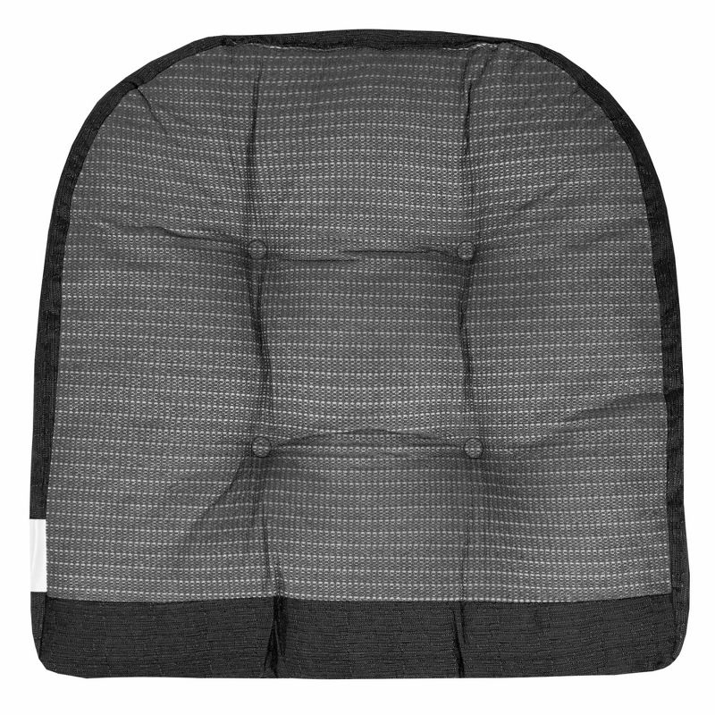 Rocking Chair Cushion 2 Piece Tufted Non Slip Set of Upper and Lower Cushions by Sweet Home Collection™, 4 of 5