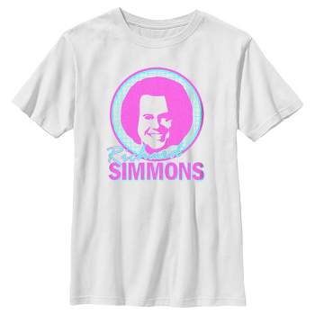 Boy's Richard Simmons Face Logo T-Shirt
