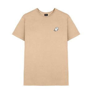 Dalix Ghost Embroidered Soft Cotton Short Sleeve T Shirt Mens - 1 of 4
