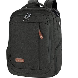 Generic Laptop Backpack Large Computer Backpack Fits up to 17 Inch Laptop with USB Charging Port - 1 of 4