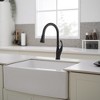 Single Handle Deck Mount Pull Down Sprayer Kitchen Faucet - 2 of 4
