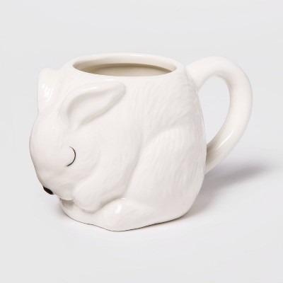12.6 x 5.3 Decorative Ceramic Bunny Figurine White - Threshold™ – Target  Inventory Checker – BrickSeek