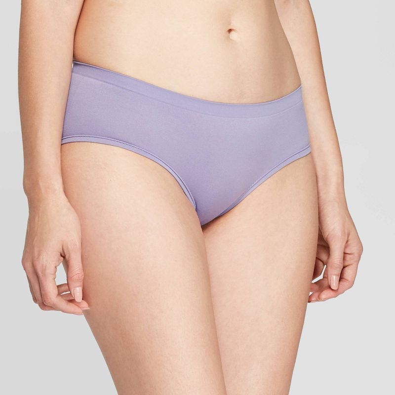 Women's Seamless Pull-On Hipster Underwear - Auden™, 1 of 2
