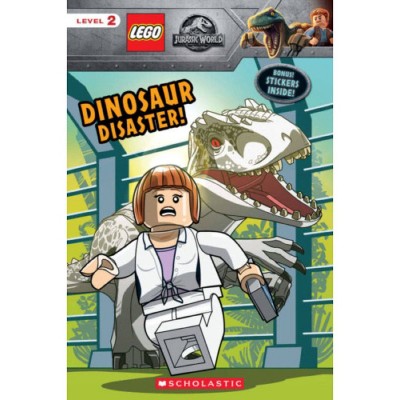 Dinosaur Danger! -  (Scholastic Readers: Lego) by Meredith Rusu (Paperback)