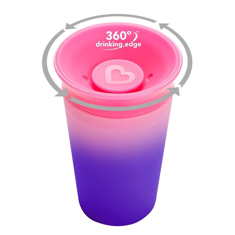 Munchkin Miracle 360° Color Changing Sippy Cup - 9oz, 3 of 14