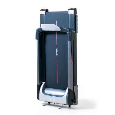 OVICX Home Workout Equipment Treadmill w/Shock Absorption, Bluetooth Connectivity, and Fitness App Membership