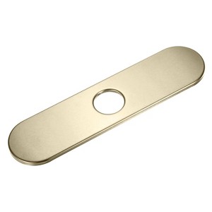 Unique Bargains 304 Stainless Steel Rust Corrosion Resistant Faucet Escutcheons 1 Pc - 1 of 4