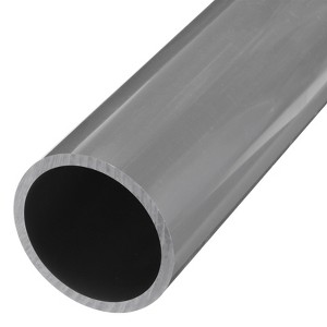 Unique Bargains High Impact Water Plumb Cable Sleeve PVC Rigid Round Pipes 20" Length - 1 of 4