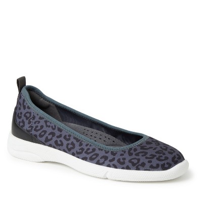 Grey hot sale leopard flats