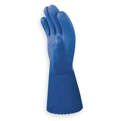 Showa  ChemRes Gloves,PVC,Bl,S,PR 660S-07