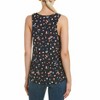 Women's Erla Floral Print Sleeveless Side Slits Blouse - Joie - 4 of 4