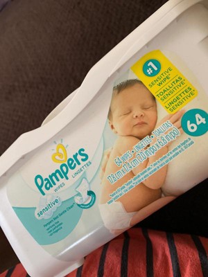 target pampers sensitive wipes