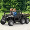 2-Seater Ride-On Dump Truck –6-Wheel Car with Functional Dump Bed for Big Kids - 2 of 4