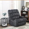 Oversized Electric Lift Recliner with Dual Remote, Massage and Heating - 3 of 4