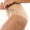 PARFAIT Luxlacy P2005 Lace High-Waist Brief With Light Tummy Control And Extra Coverage - Black - 2 of 4