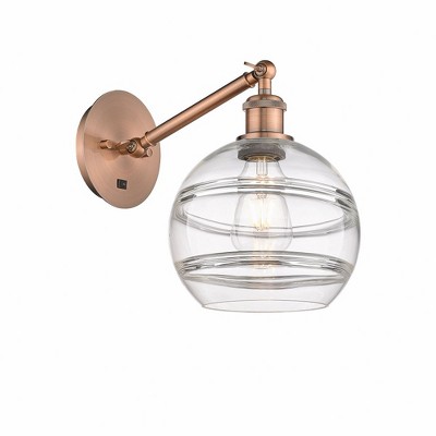 Rochester - 1 Light Arm Adjusts Up and Down Wall Sconce In Industrial Style-9.88 Inches Tall and 8 Inches Wide
