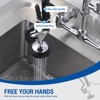 WOWOW 7/8 in. 20 UNEF Pre Rinse Spray Valve with 18.5 in. Stainless-Steel Pre Rinse Hose for Commercial Sink Faucet - 4 of 4
