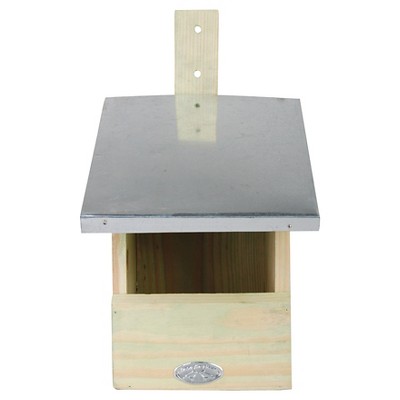 7.6" Metal Woodpecker House - Beige - Esschert Design